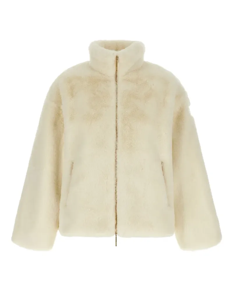 TATRAS Barbra Jacke aus Faux Fur - Weiß Weiß