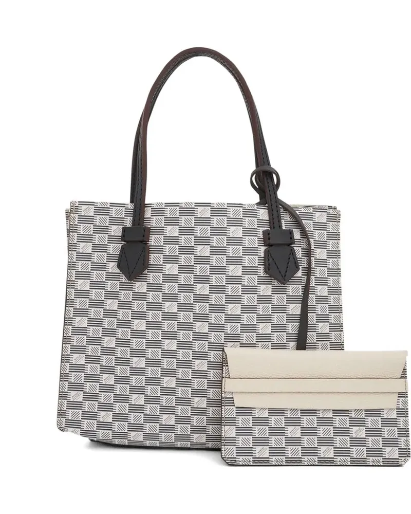 Moreau Paris Bregancon retractable-handle tote bag - Grau Grau