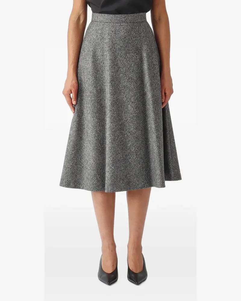 Max Mara A-line mid skirt - Grau Grau