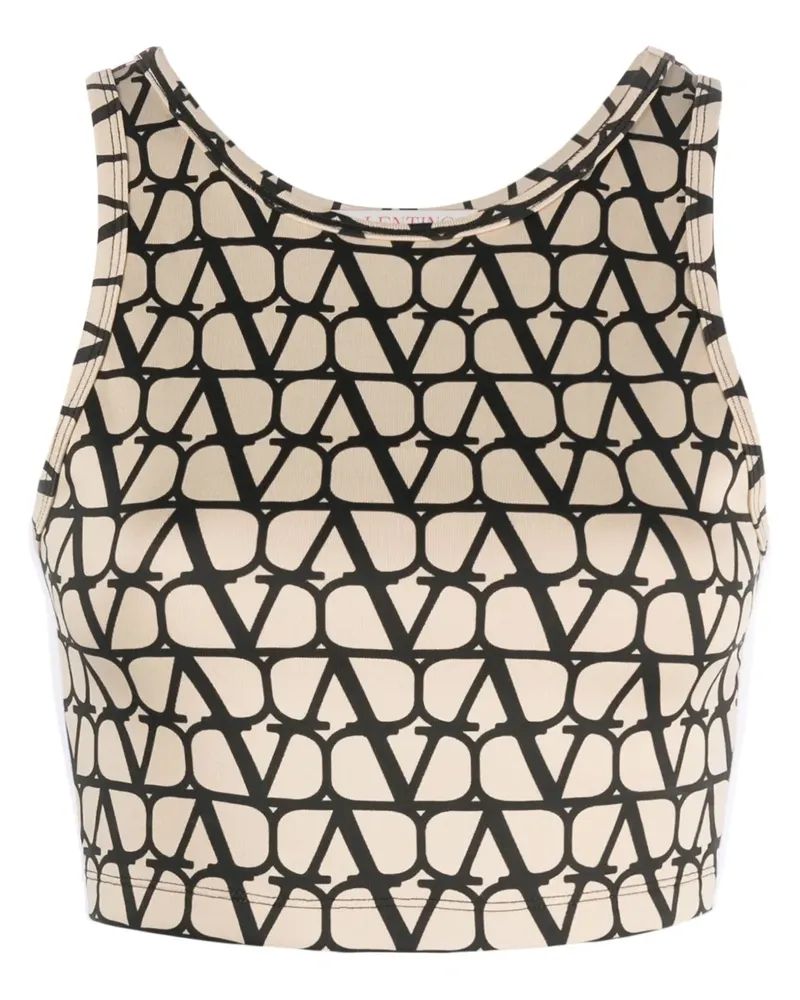 Valentino Garavani Toile Iconographe Oberteil - Nude Nude