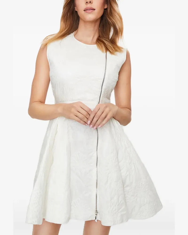 Moncler Ärmelloses Minikleid - Weiß Weiß