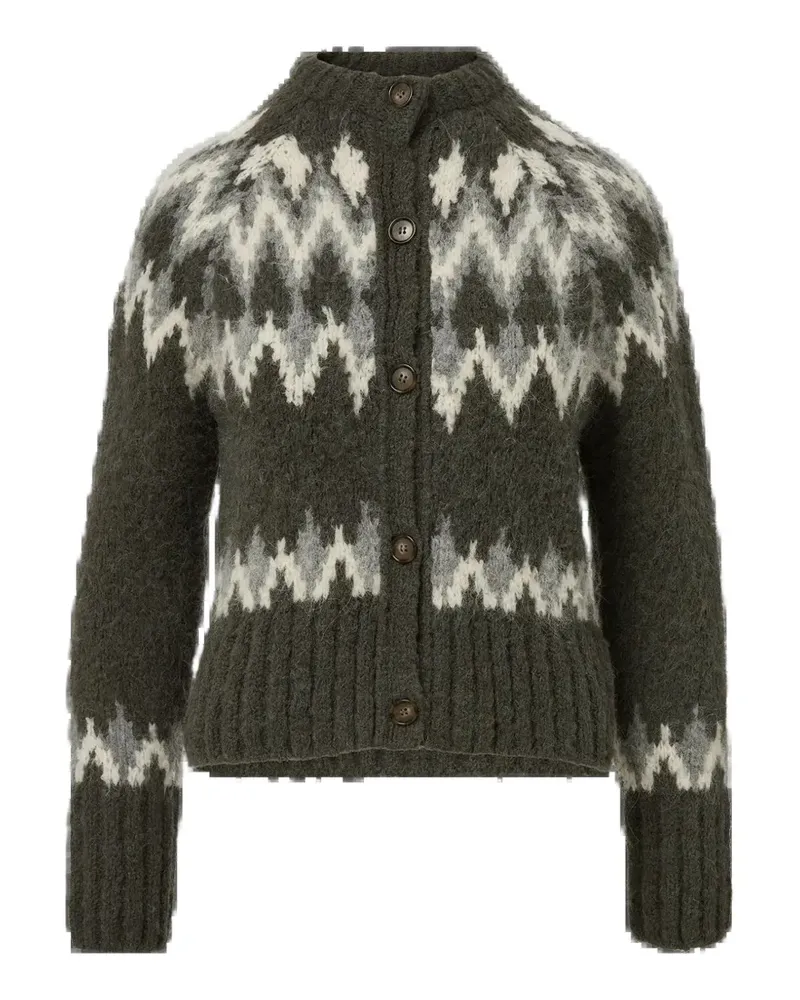 Veronica Beard Christina Cardigan - Grün Grün