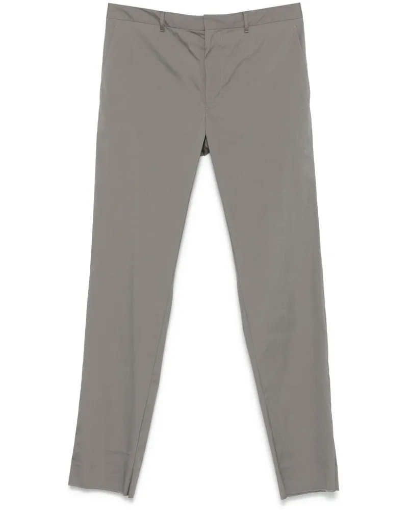 Prada Hose mit Triangel-Logo - Grau Grau