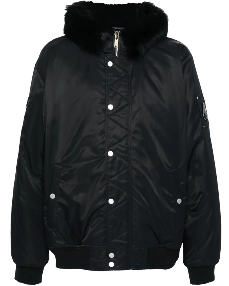 Moose Knuckles Denali Bomberjacke - Schwarz Schwarz