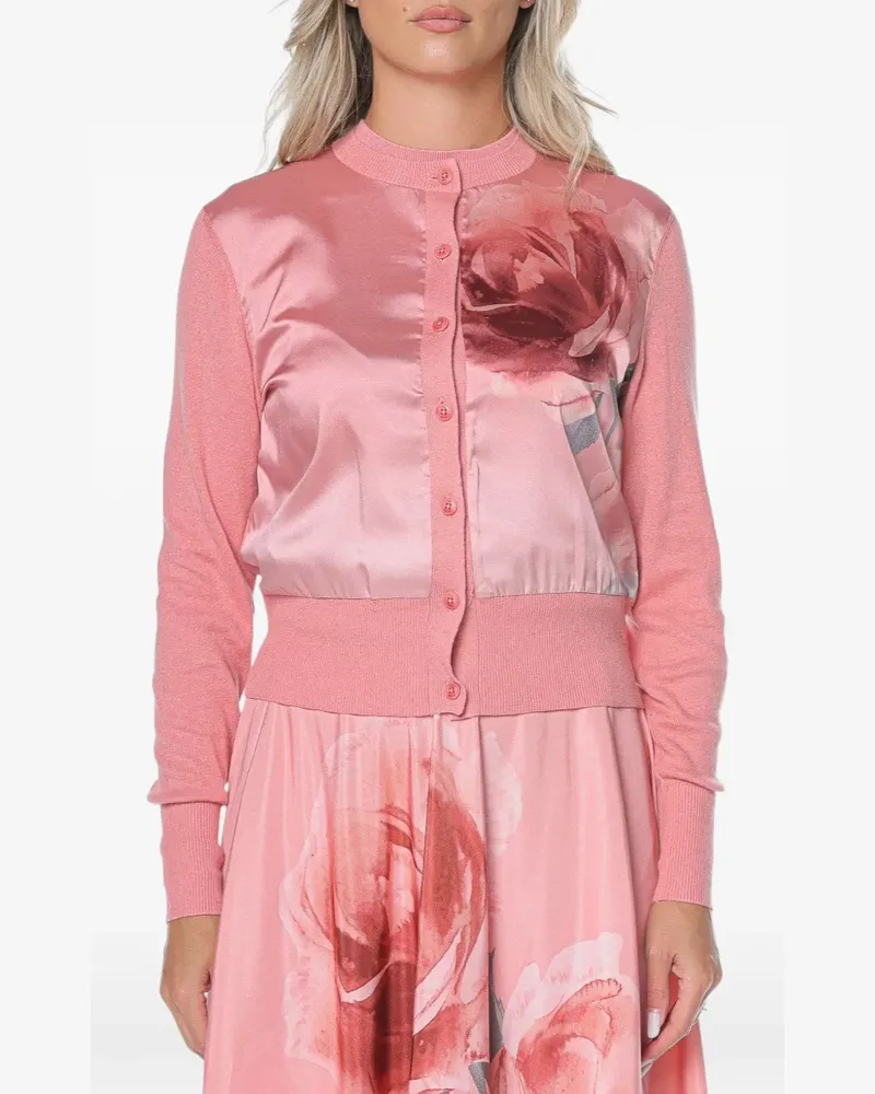 Ted Baker Ilyna Cardigan mit Blumenprint - Rosa Rosa