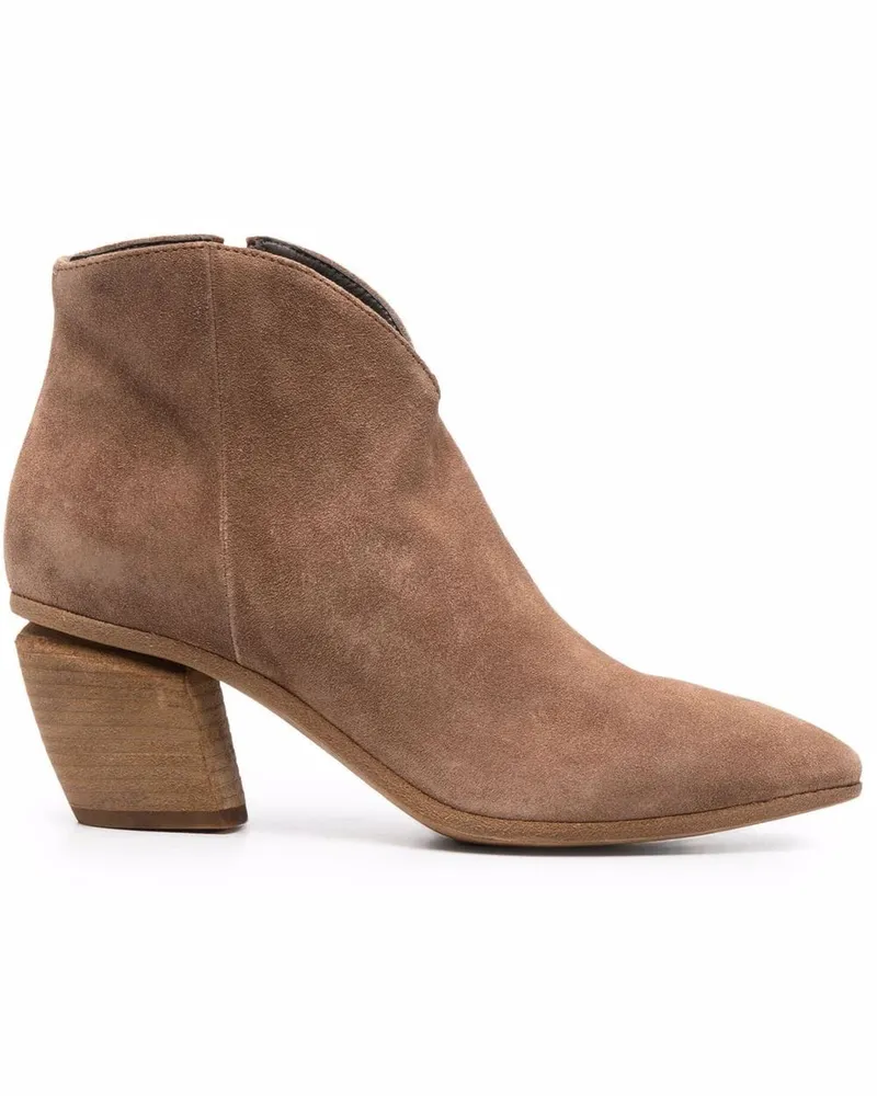 Officine Creative Italia Stiefeletten aus Wildleder Nude