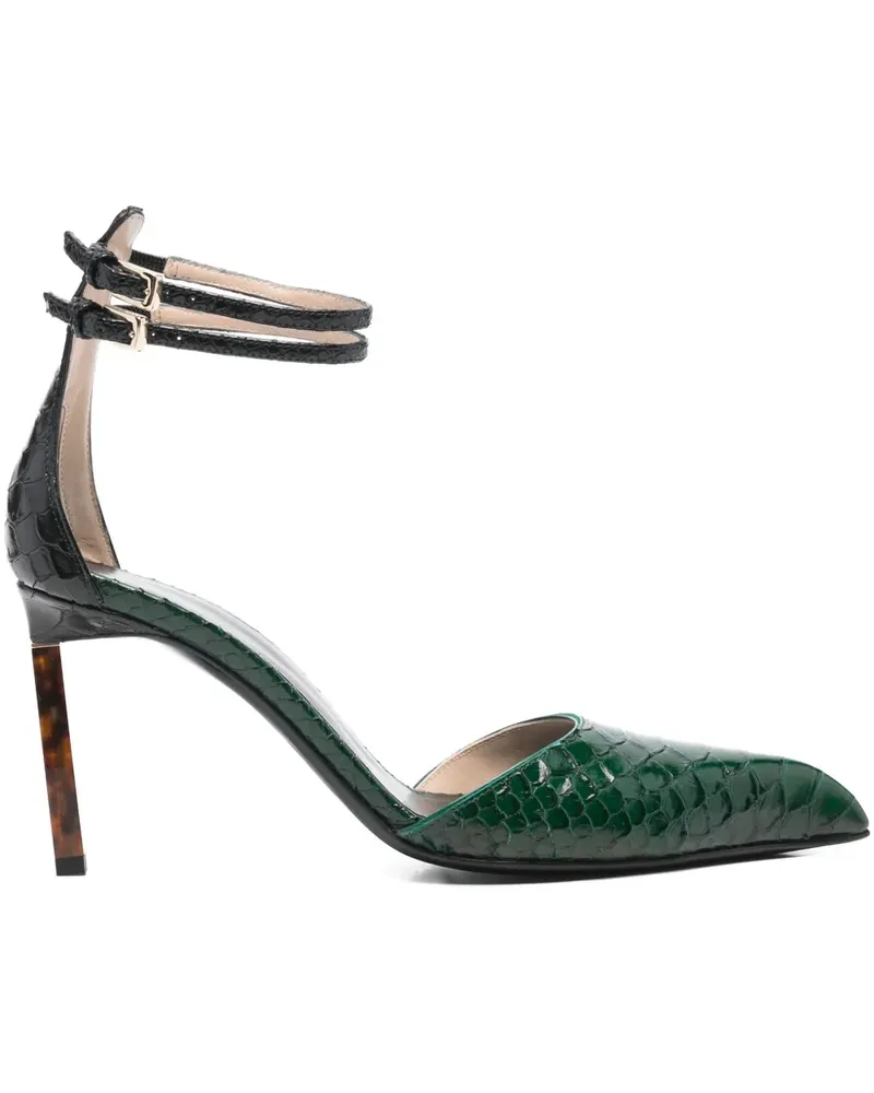 Tom Ford Pumps mit Knöchelriemen 85mm - Grün Grün