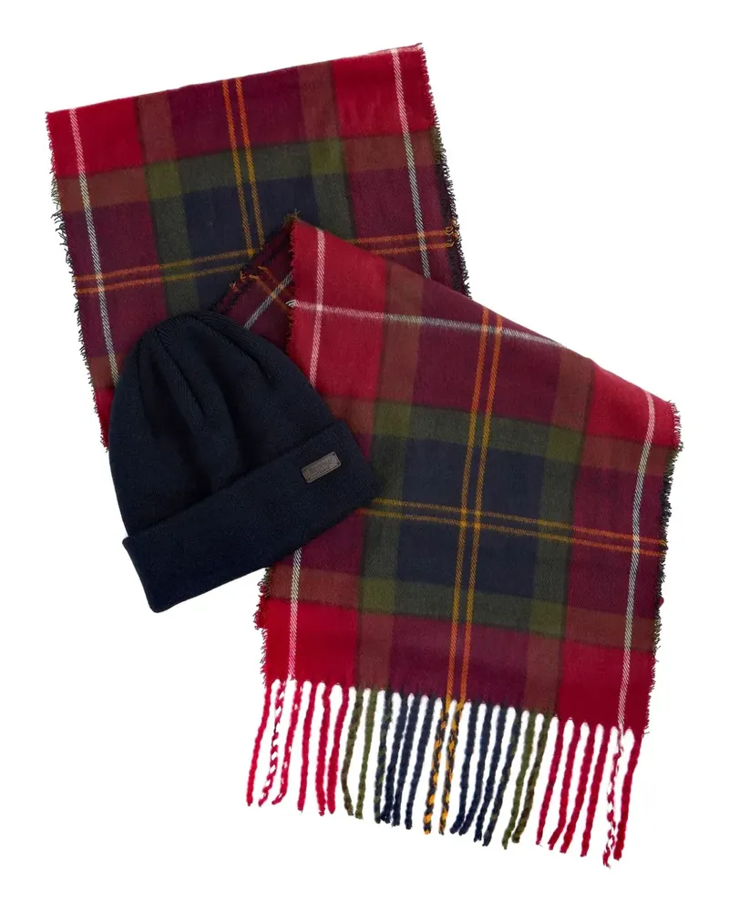 Barbour tartan scarf (set of two) - Rot Rot