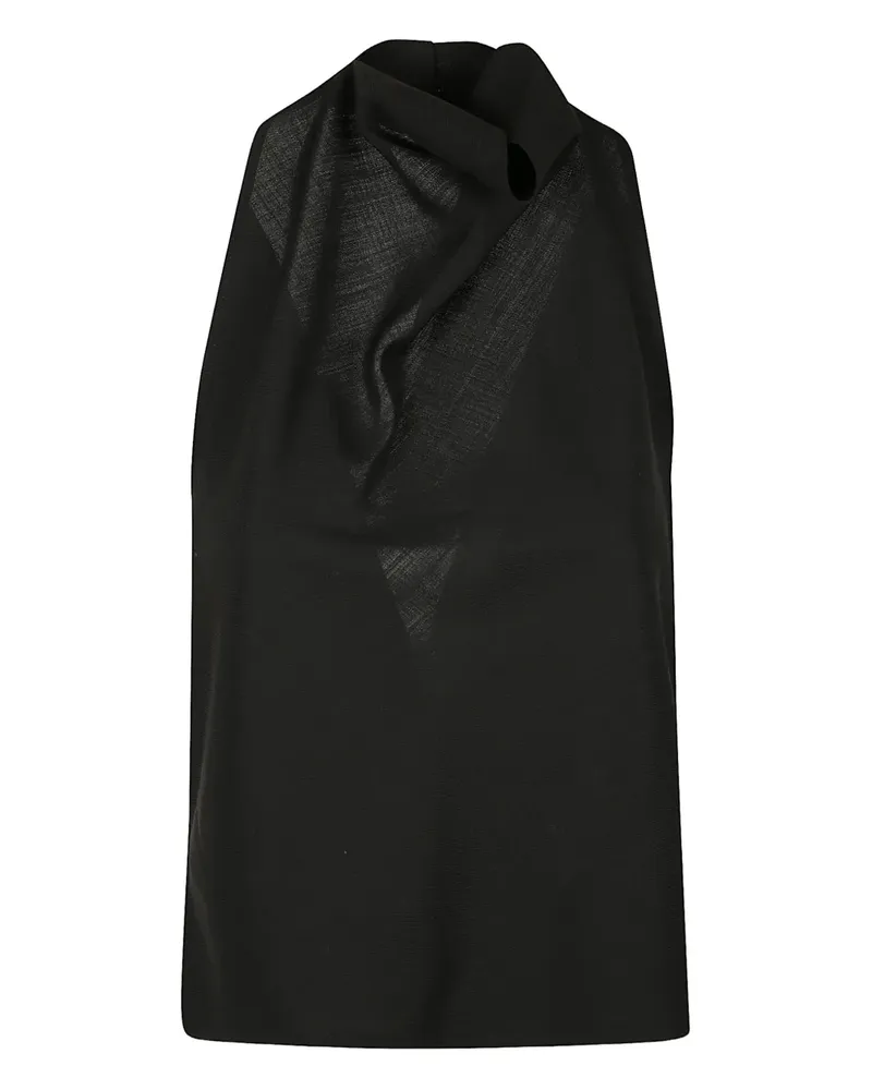 La Collection Jeanne button top - Schwarz Schwarz