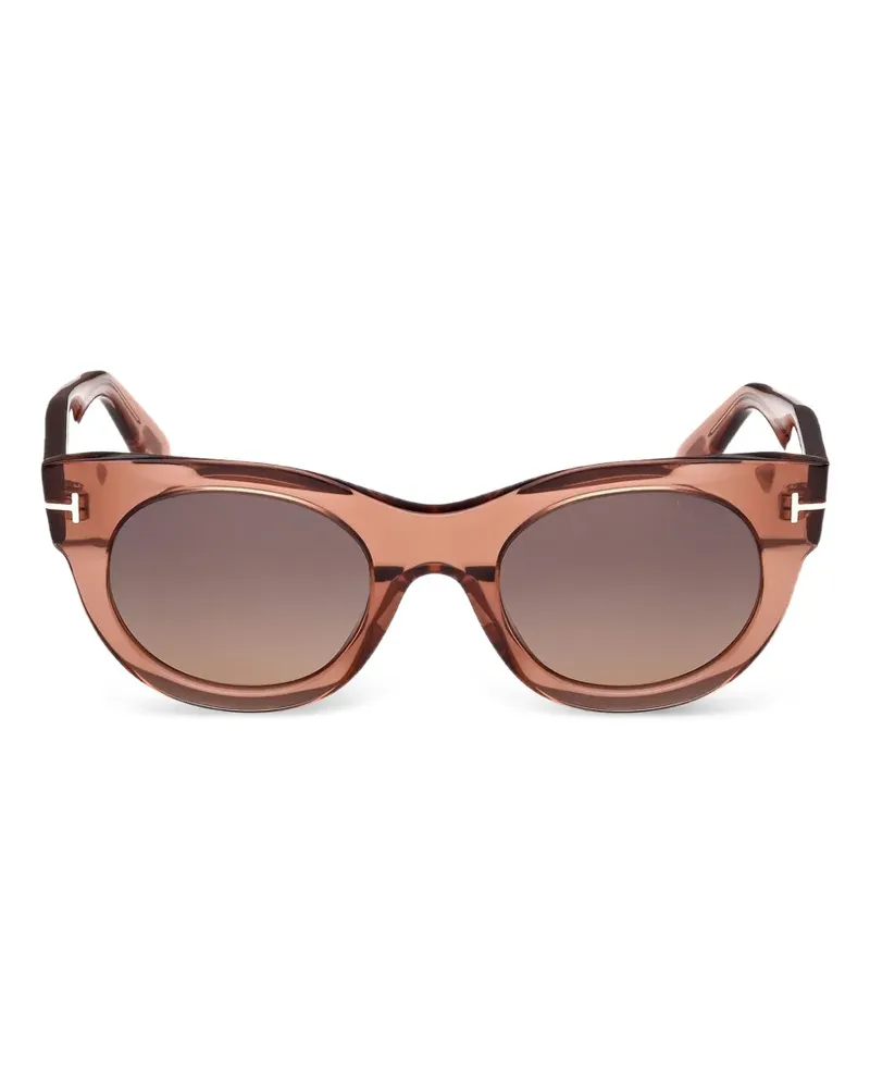 Tom Ford Cat-Eye-Sonnenbrille - Nude Nude