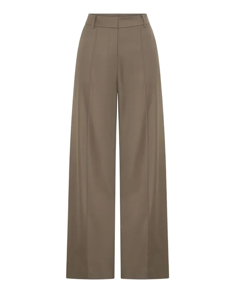 Anna Quan Adam wide-leg trousers - Braun Braun
