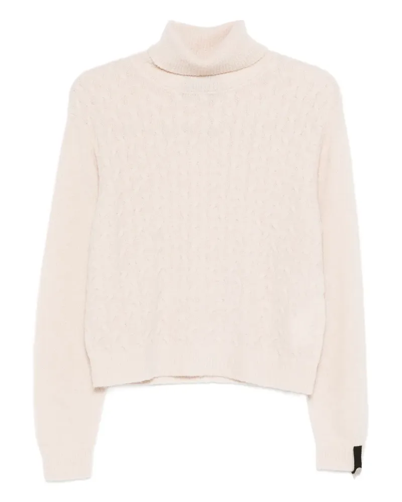 Iceberg Pullover mit Rollkragen - Nude Nude