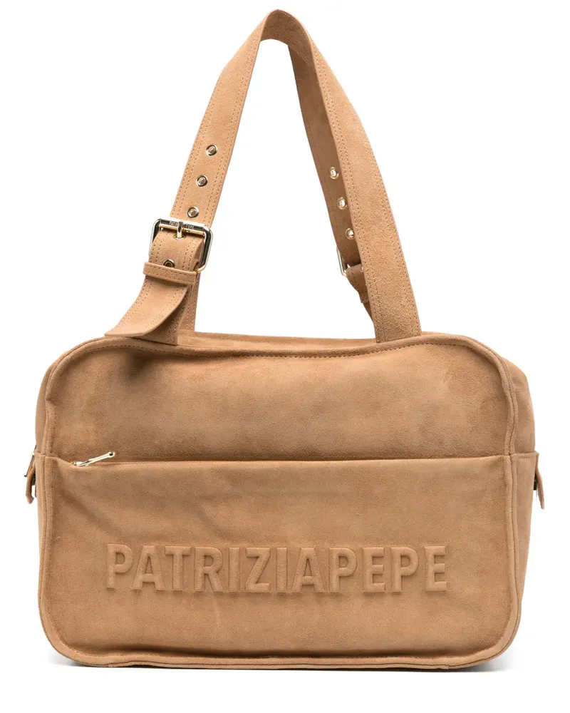 Patrizia Pepe IM)PERFECTION Schultertasche - Braun Braun