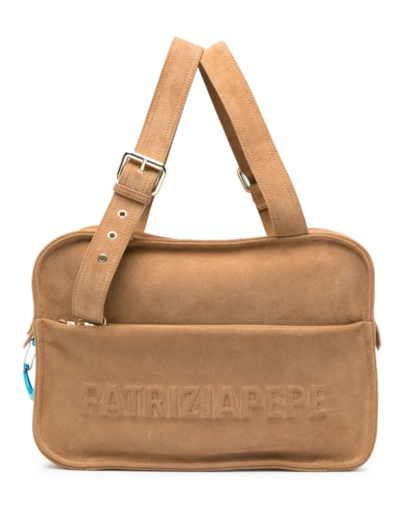 Patrizia Pepe IM)PERFECTION Schultertasche - Braun Braun