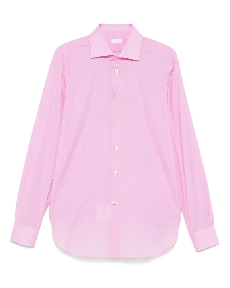 Kiton Klassisches Hemd - Rosa Rosa