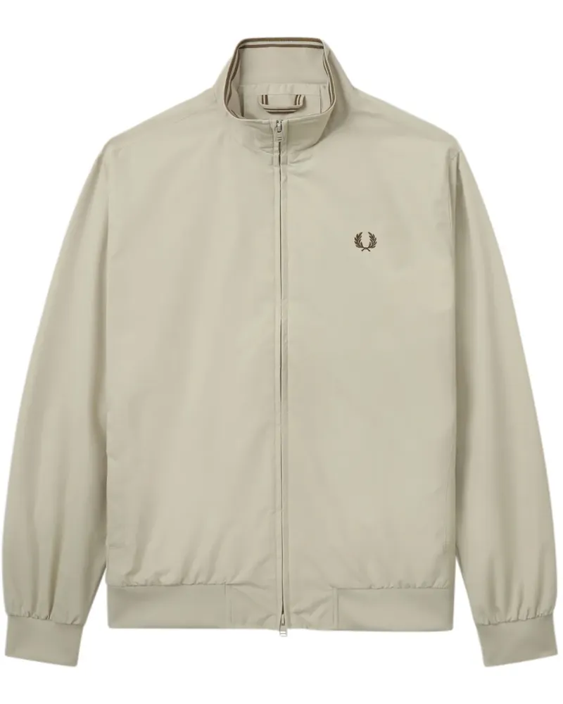 Fred Perry Bomberjacke mit Logo-Stickerei - Nude Nude