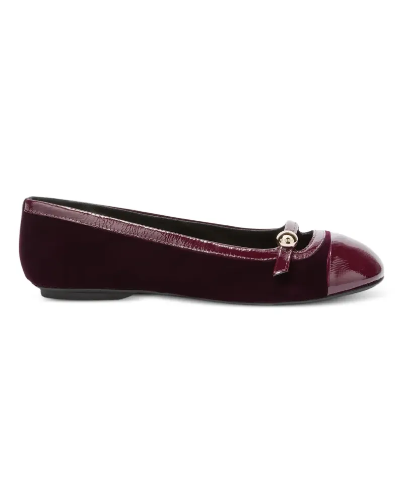 Furla Sfera-logo ballet flats - Rot Rot