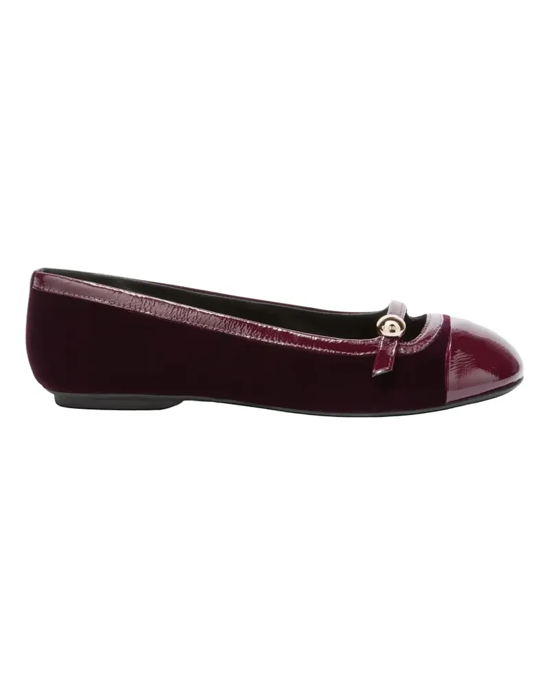 Furla Sfera-logo ballet flats - Rot Rot