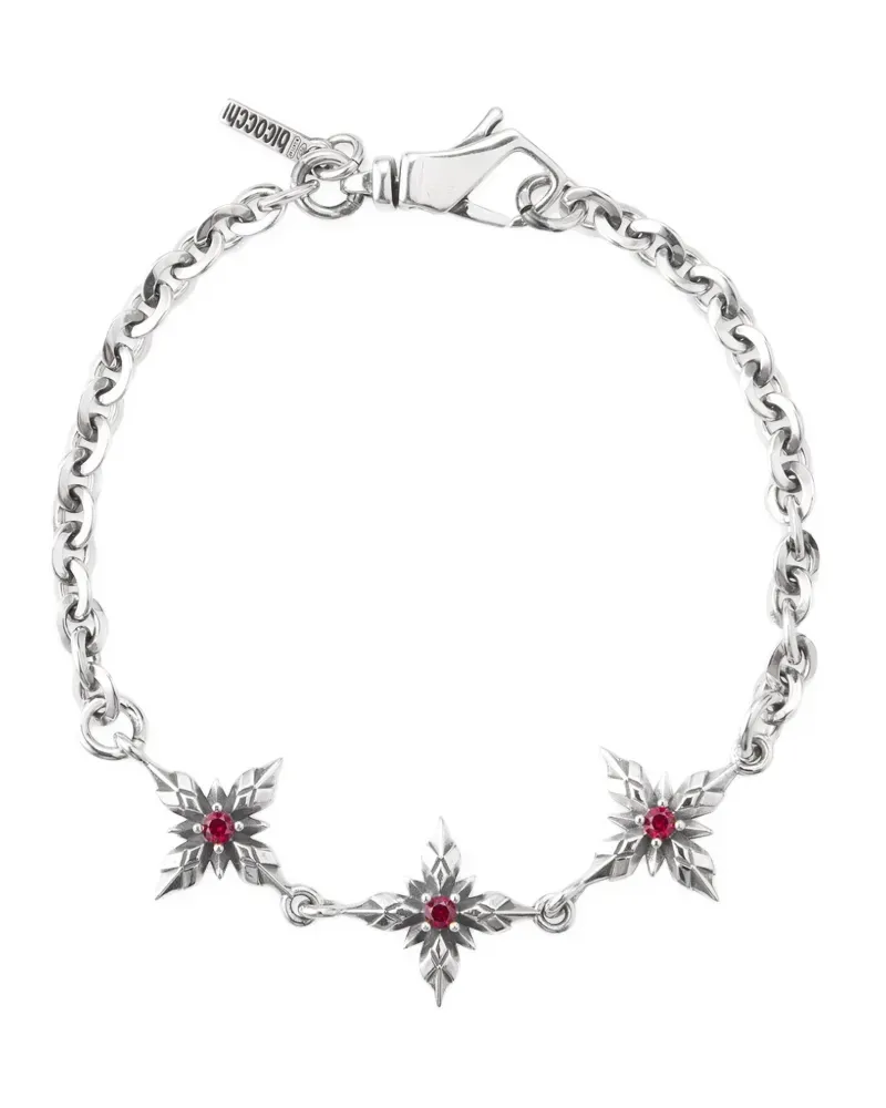 Emanuele Bicocchi Stella Ventis chain bracelet - Silber Silber
