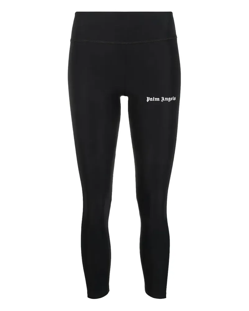 Palm Angels Leggings mit Streifen - Schwarz Schwarz