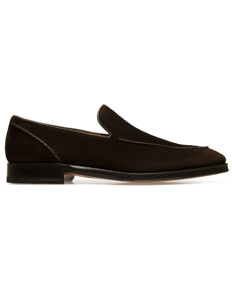 Bally Schon Loafer mit Kontrastnaht - Braun Braun