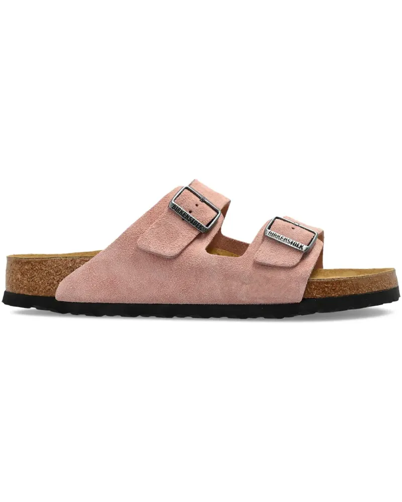 Birkenstock Arizona Pantoletten mit Schnallen - Rosa Rosa