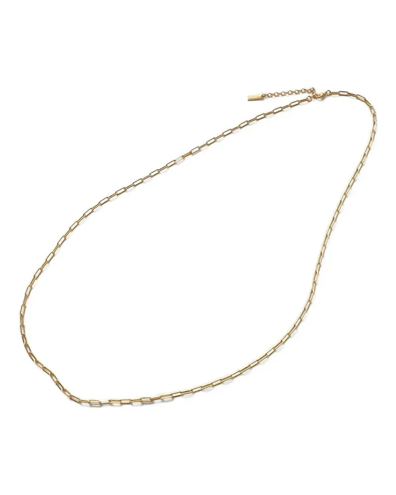Saint Laurent Klassische Halskette - Gold Gold