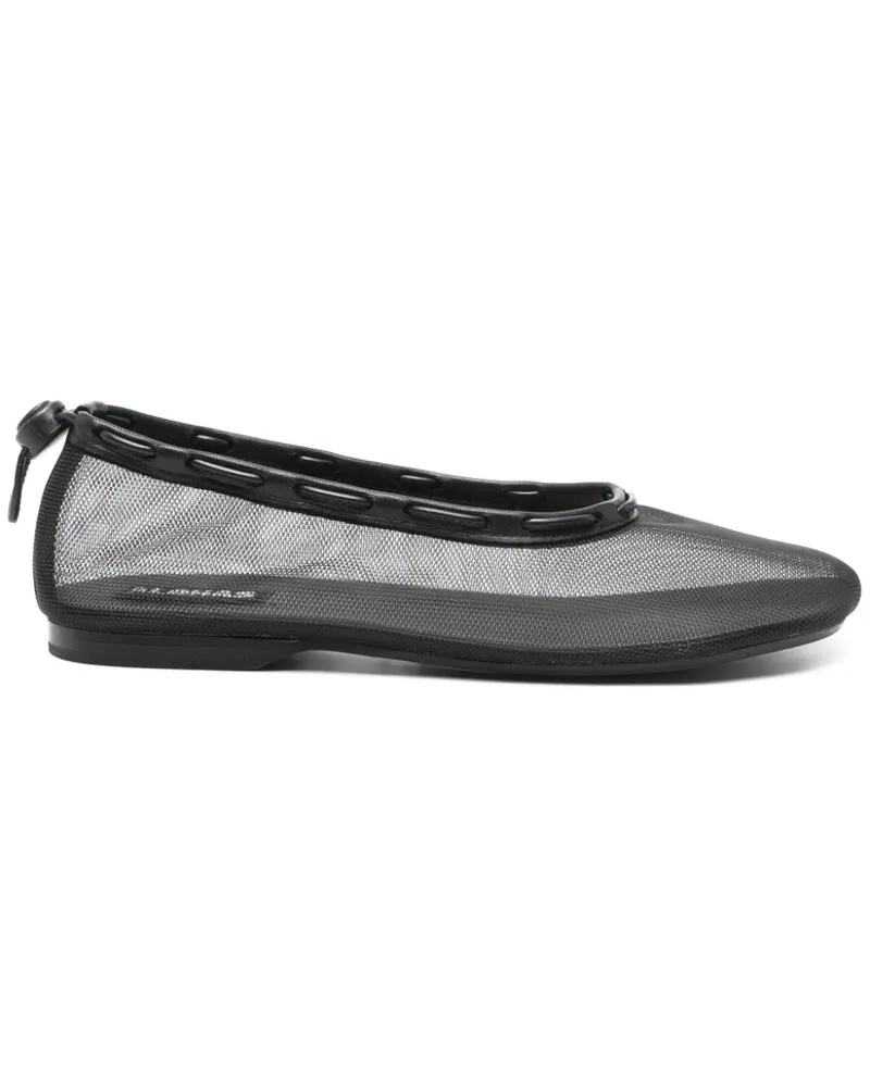 Alohas Gill Ballerinas - Schwarz Schwarz