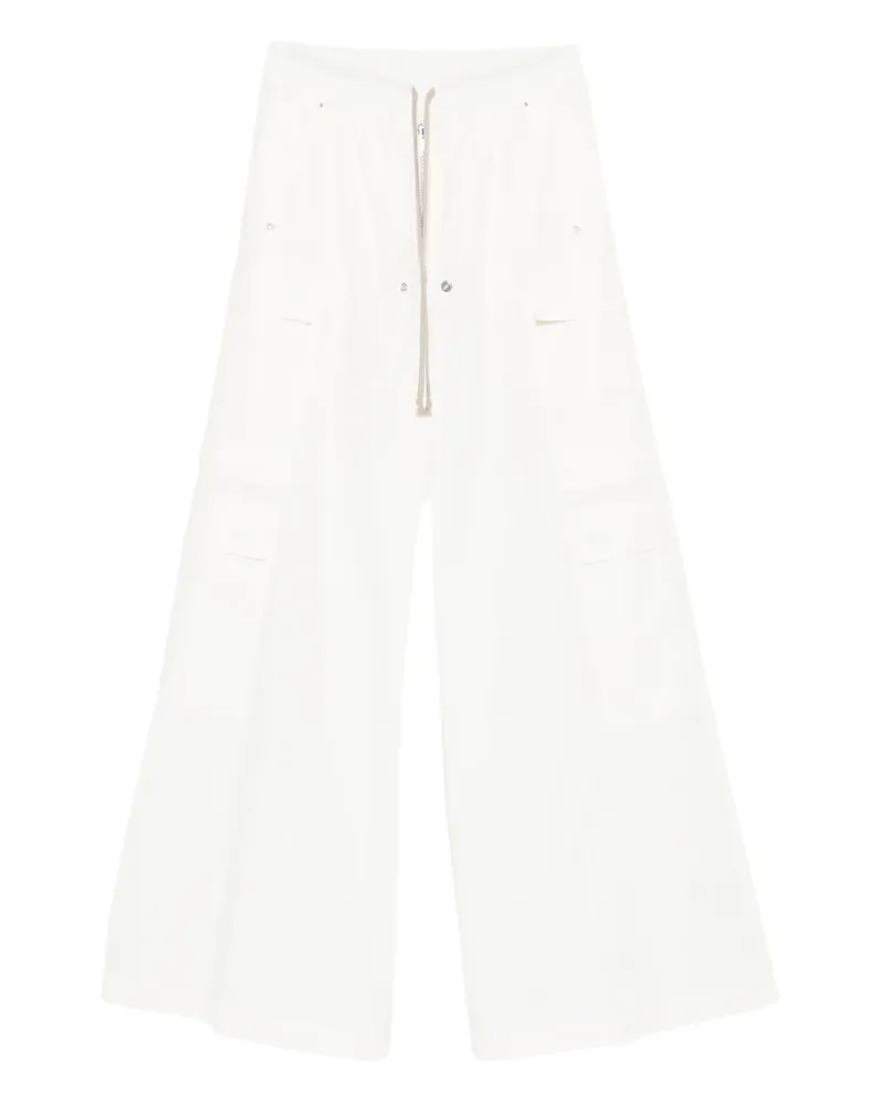 Rick Owens Cargobelas Hose mit Kordelzug - Weiß Weiß