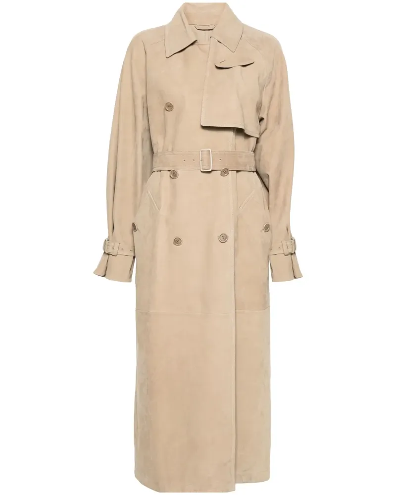 Max Mara Quinto Mantel - Nude Nude