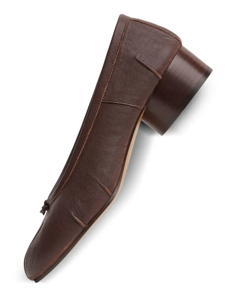 Maison Margiela Tabi ballet flats - Braun Braun