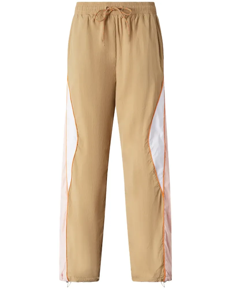 Pinko Jogginghose mit Kontrasteinsätzen - Braun Braun