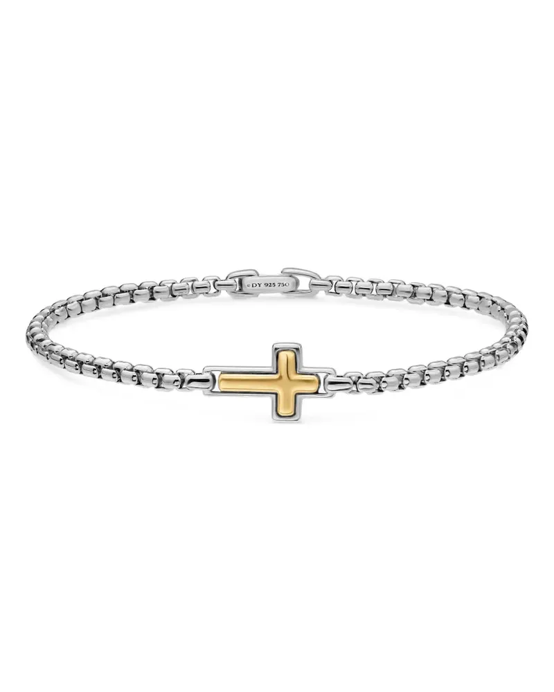 David Yurman Cross Station Armband - Silber Silber