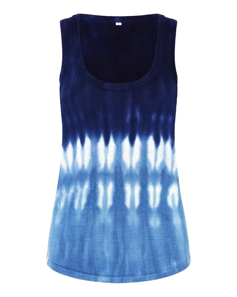 The Upside Gestricktes Seeker Emma Tanktop - Blau Blau