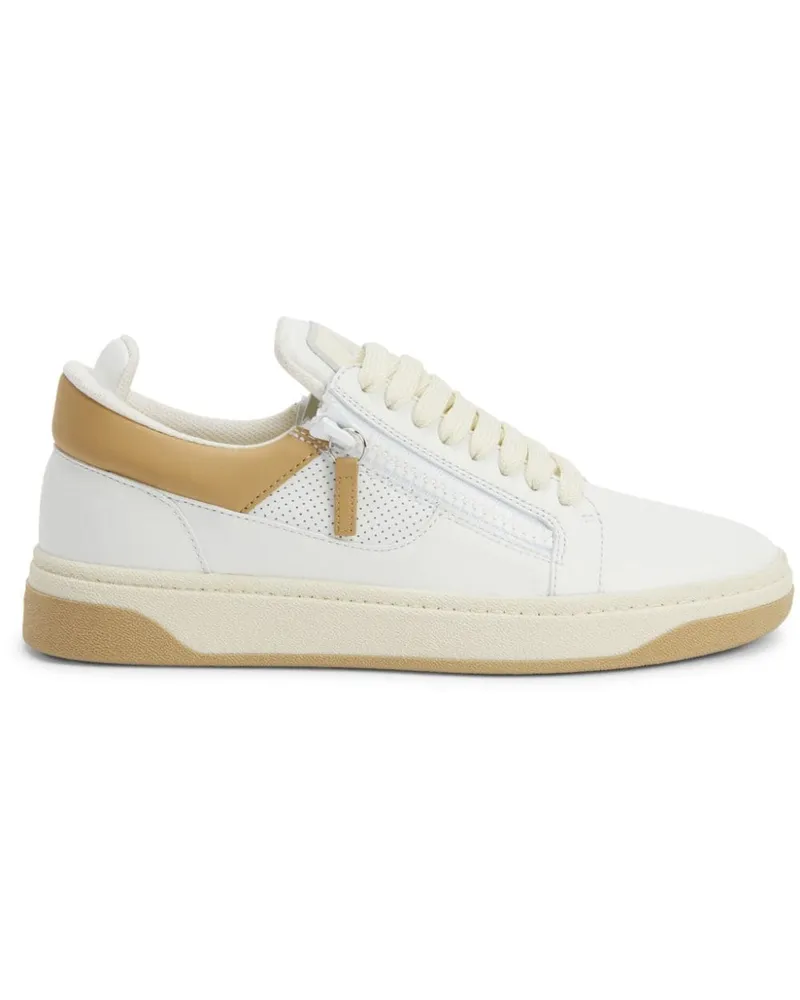 Giuseppe Zanotti GZ94 Sneakers mit Logo-Patch - Weiß Weiß