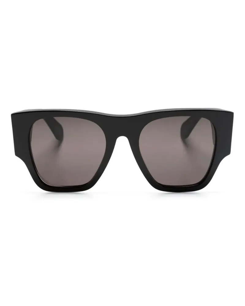 Chloé Oversized-Sonnenbrille - Schwarz Schwarz