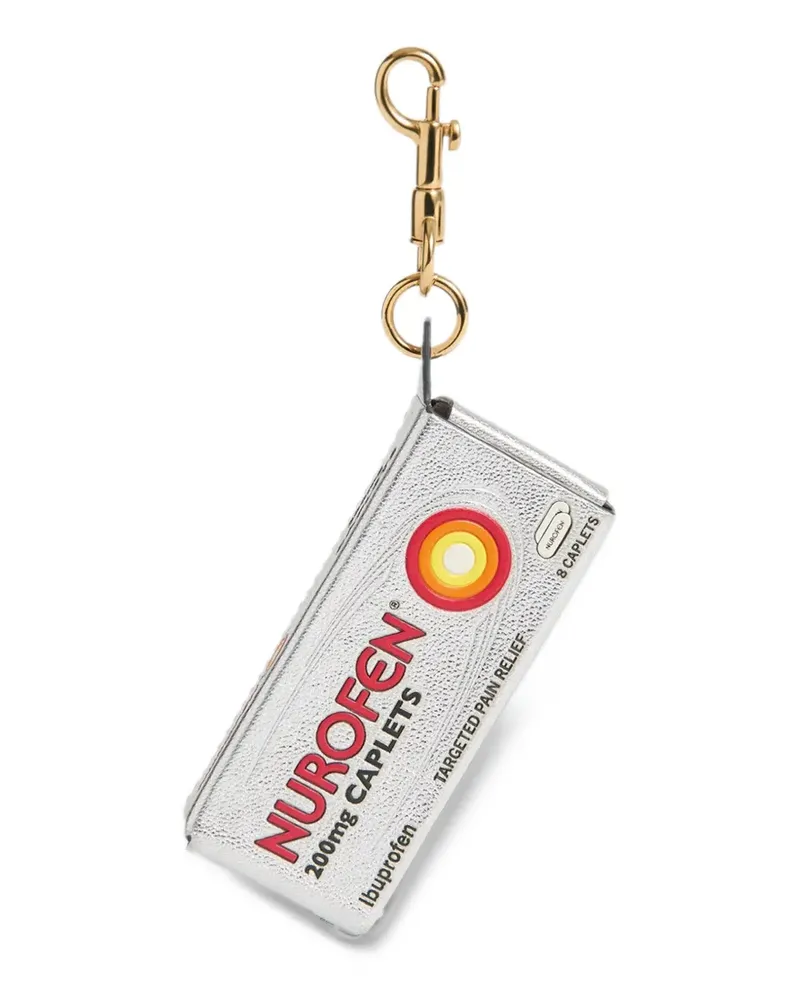 Anya Hindmarch Nurofen Anhänger - Silber Silber
