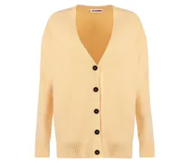 Cardigan aus Merinowolle - Gelb