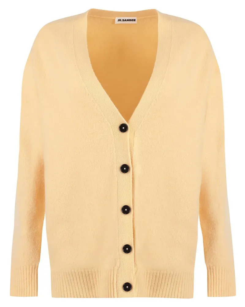 Jil Sander Cardigan aus Merinowolle - Nude Nude