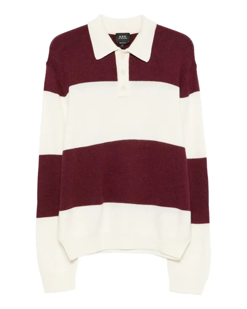 A.P.C. Luis polo shirt - Rot Rot