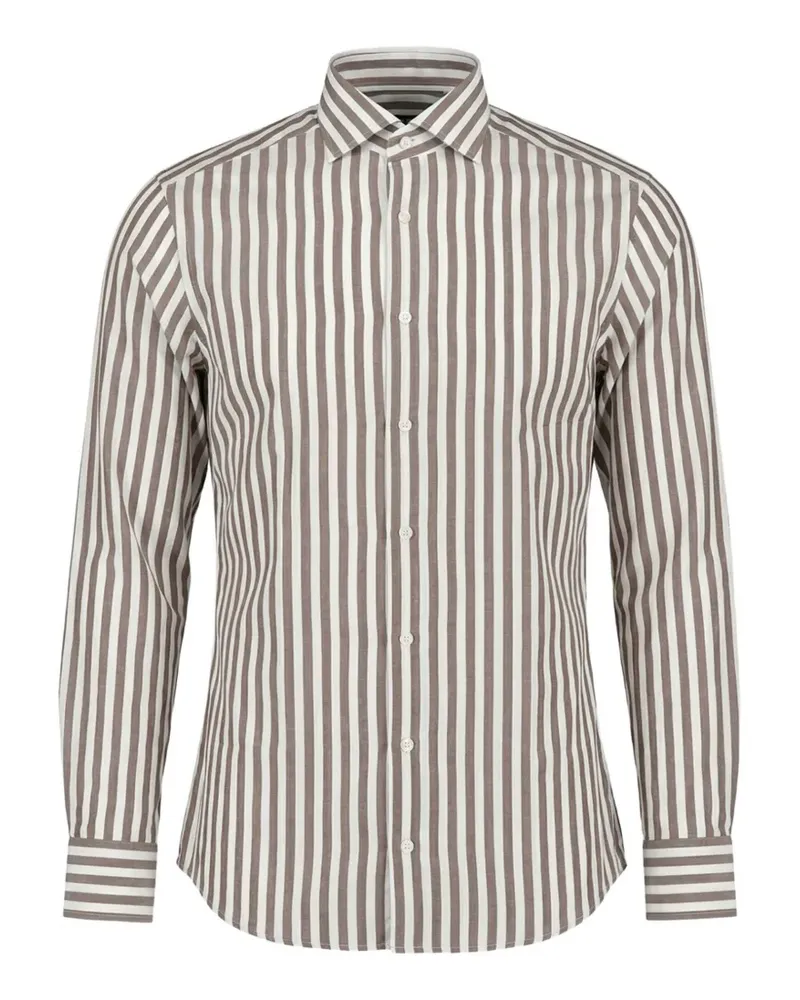 Arte Antwerp striped shirt - Weiß Weiß