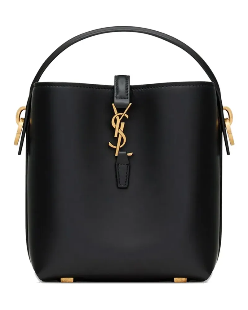 Saint Laurent Le 37 Tasche mit Logo-Schild - Schwarz Schwarz