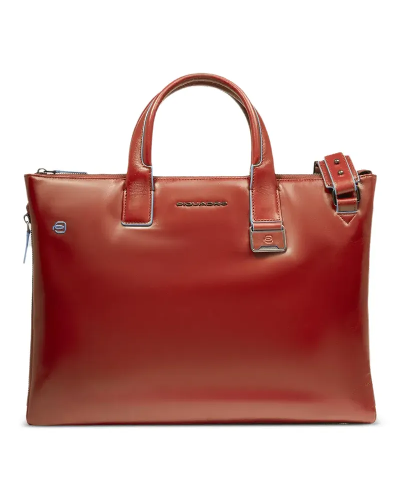 Piquadro Erweiterbare Laptoptasche - Rot Rot