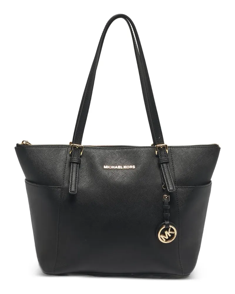 Michael Kors East West Schultertasche - Schwarz Schwarz