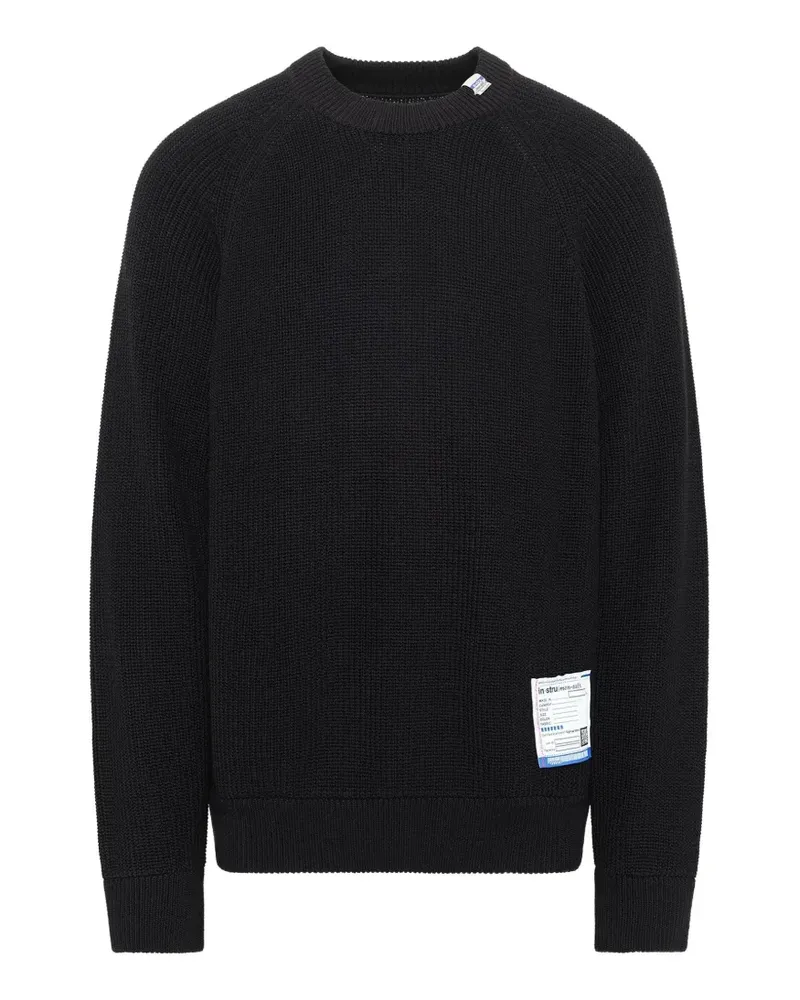 MIHARAYASUHIRO crewneck sweater - Schwarz Schwarz