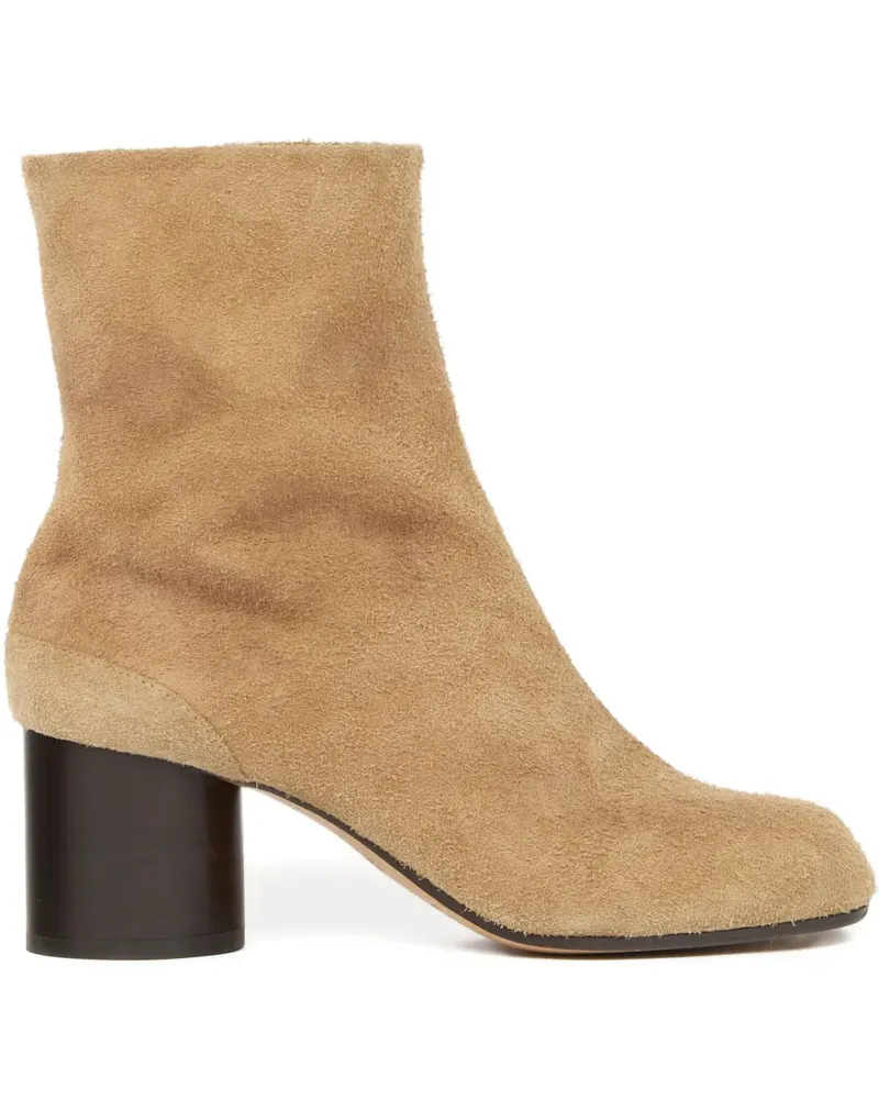 Maison Margiela Knöchelhohe Wildlederstiefel - Nude Nude
