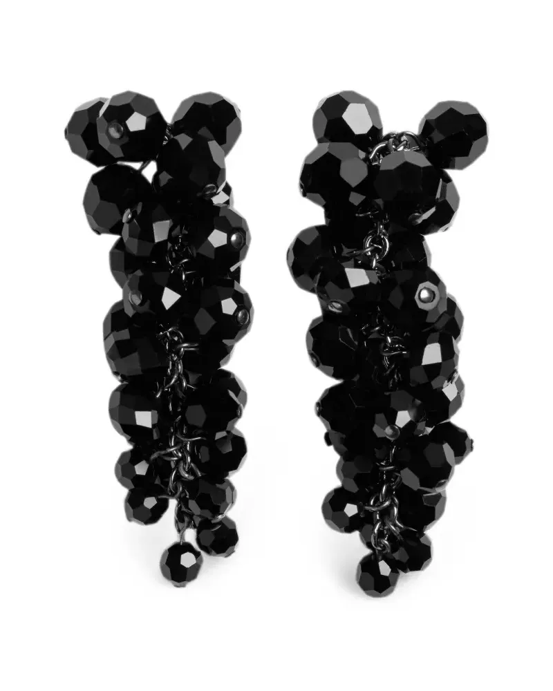Simone Rocha Cluster Hängeohrringe - Schwarz Schwarz