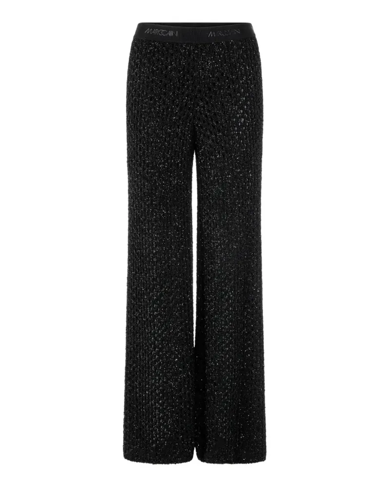 Marc Cain Gestrickte Welkom Hose - Schwarz Schwarz