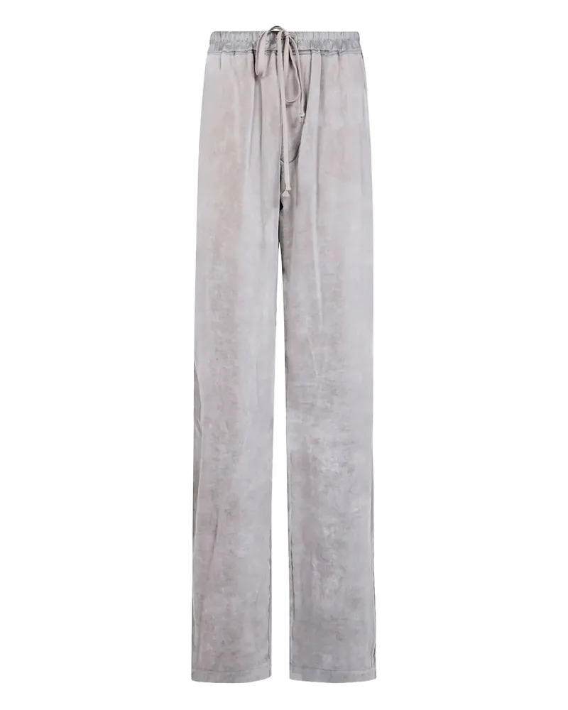 Rick Owens Hose mit Kordelzug - Grau Grau