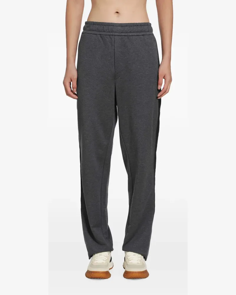 Moncler logo-patch track pants - Grau Grau